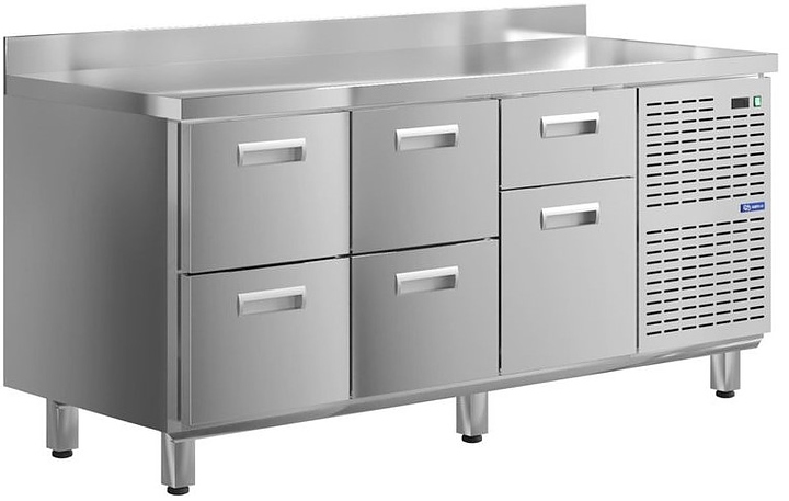 Стол холодильный KAYMAN КСХ-224/70 (6 ящиков)