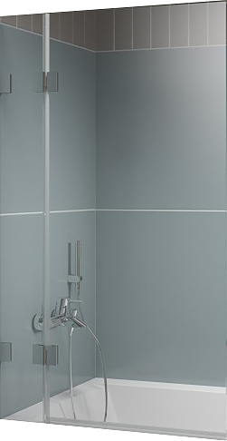 Шторка в ванну RIHO SCANDIC S109 85х150 см