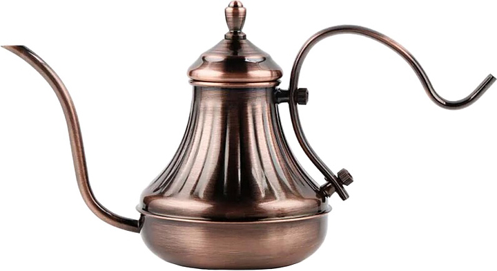 Чайник для пуровера P.L. Barbossa D000864-1 Бариста Antique 650 мл (нерж. сталь) антик