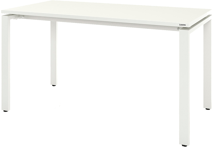 Стол офисный прямой ZAMM Формат 60х30 ТР 1800х800, белый