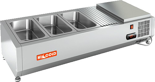 Витрина холодильная HICOLD VRTO 1000 (1/4)