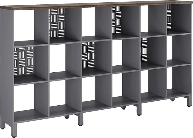 Стеллажная система КОБОР SQ-3Х6 graphite/charlston