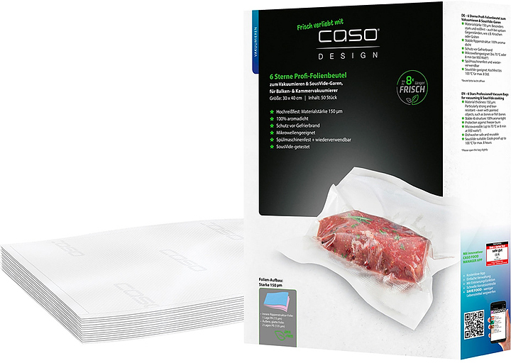 Пакеты вакуумные CASO 1246 30х40 см