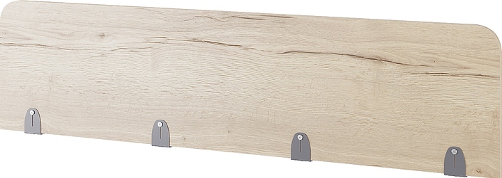 Верхний экран-перегородка КОБОР EV-160 graphite/natural (ЛДСП)