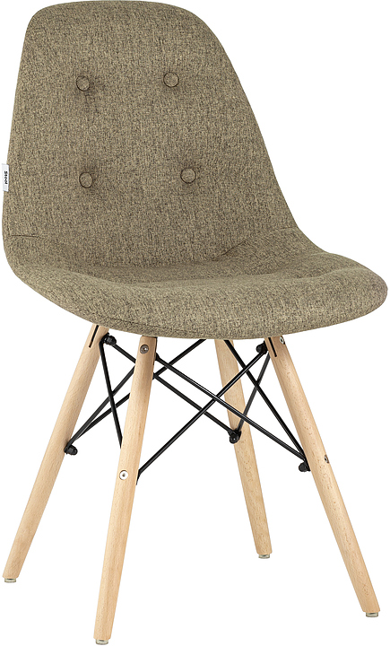 Стул Stool Group DSW SOFT рогожка светло-коричневый