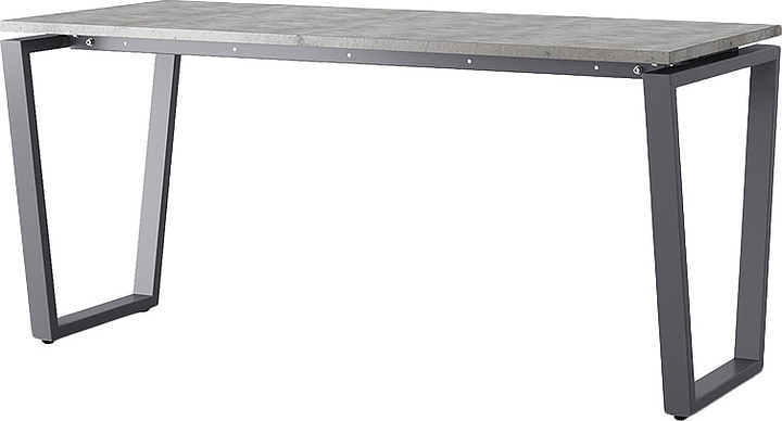 Стол офисный КОБОР OTR-80/60 graphite/chicago