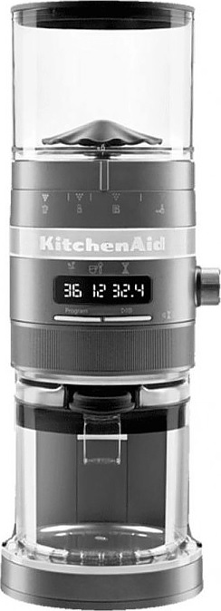 Кофемолка электрическая KitchenAid 5KCG8433EMS серебряный медальон
