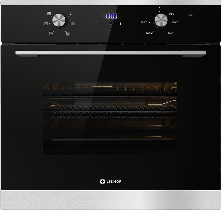 Духовой шкаф Libhof DSM-6062 black-silver черный / серебристый