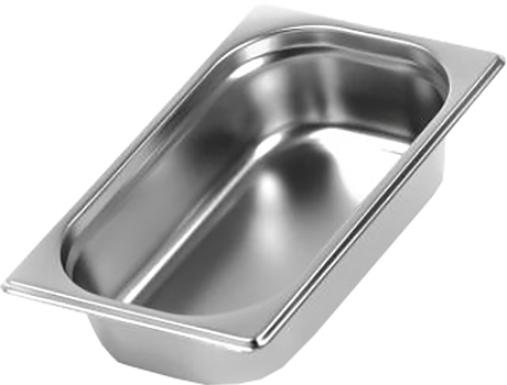 Гастроемкость Luxstahl 1/4х2,5'' GN 1/4-65 (265х164х65) нерж. сталь