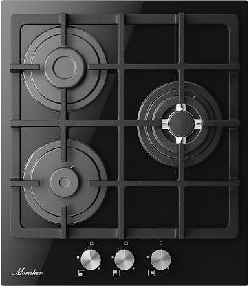 Варочная панель газовая Monsher MGG 45 Noir