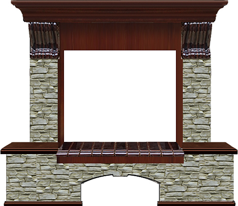 Портал Glenrich Бостон К Arte 23 ГО красное дерево