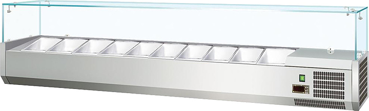 Витрина холодильная Koreco VRX 2000-380 (395II)