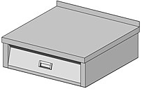 Модуль нейтральный ЦМИ МНПИБЯ-100/70 с бортом и ящиком (1000х700х230 мм)