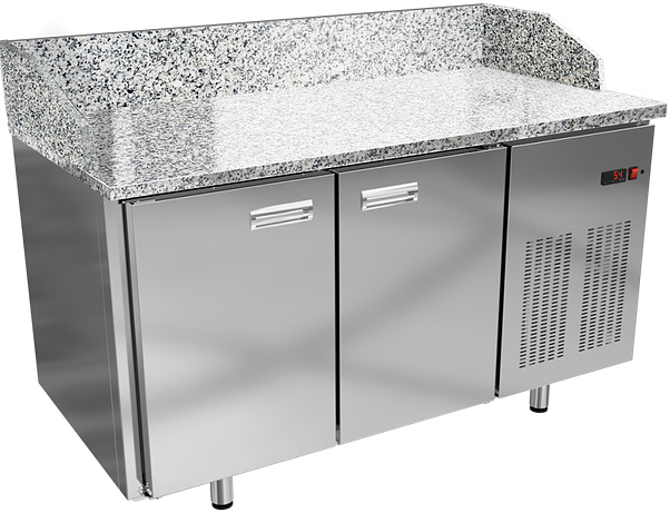 Стол холодильный для пиццы KRONER СХПг 2-140-70