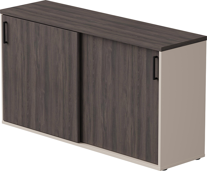 Шкаф-купе для документов Everprof EVO низкий, кашемир, дуб Пасадена