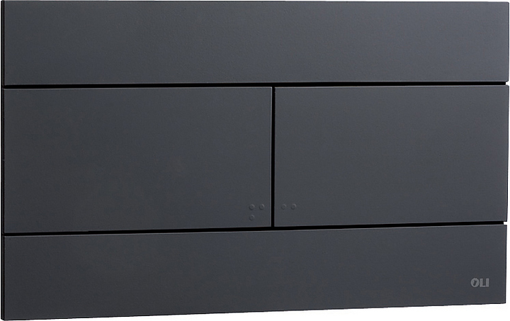 Кнопка смыва OLI SLIM 659055, черная