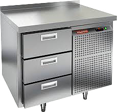 Стол морозильный HICOLD GN 3 BR3 BT