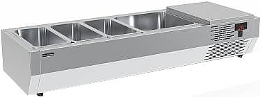 Витрина холодильная Carboma IDO A40 SM 1,2 (3 GN1/3+1 GN1/2)