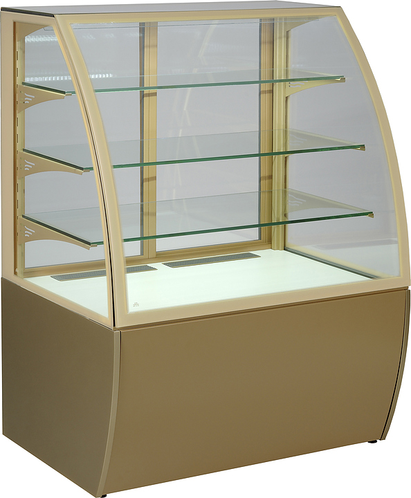 Витрина кондитерская UNIS Eden 100 золотая