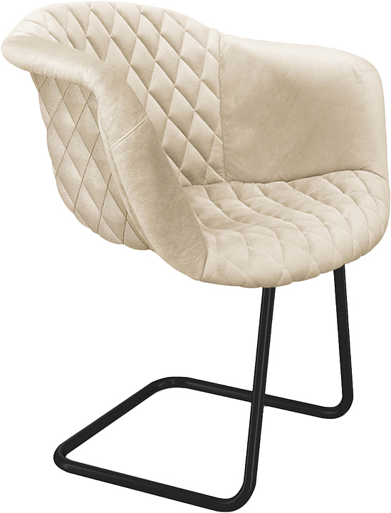 Стул Sheffilton SHT-ST31-C4/S45-1 кремовый / черный муар