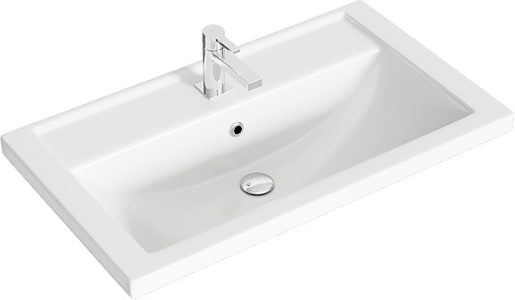 Раковина Aqwella Foster 800 4640021064733 81,5x46,5 см, керамика