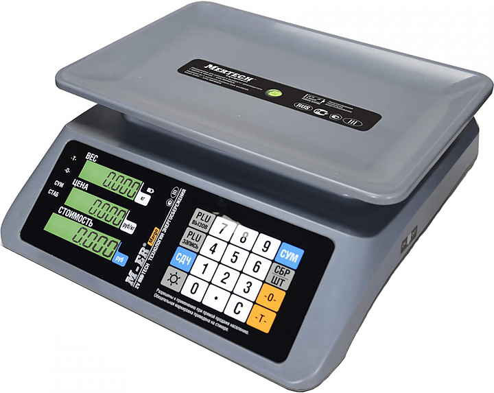 Весы настольные Mertech M-ER 321 AC-15.2 "MARGO" LCD