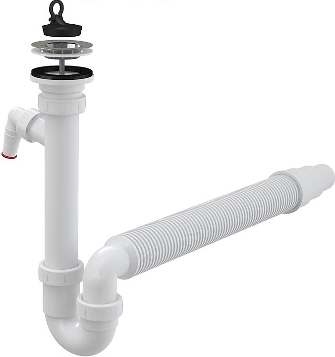 Сифон для мойки AlcaPlast A830-DN50/40