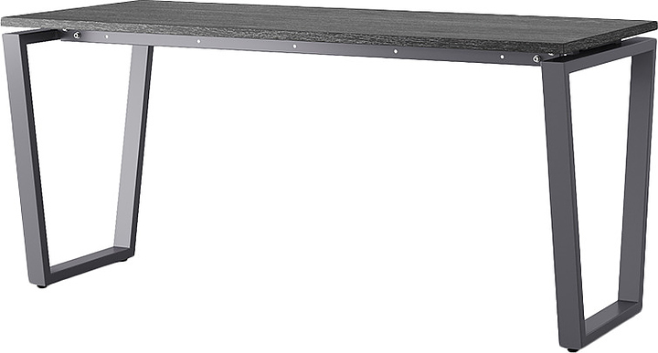 Стол офисный КОБОР OTR-100/60 graphite/glazed