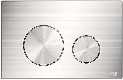 Кнопка смыва Wasserkraft BN02 никель