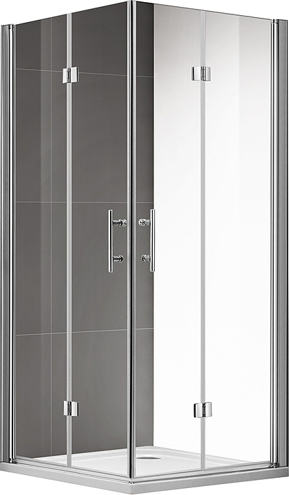 Уголок душевой CEZARES ECO-O-ASH-1-100/90-C-Cr 100х90х195 см