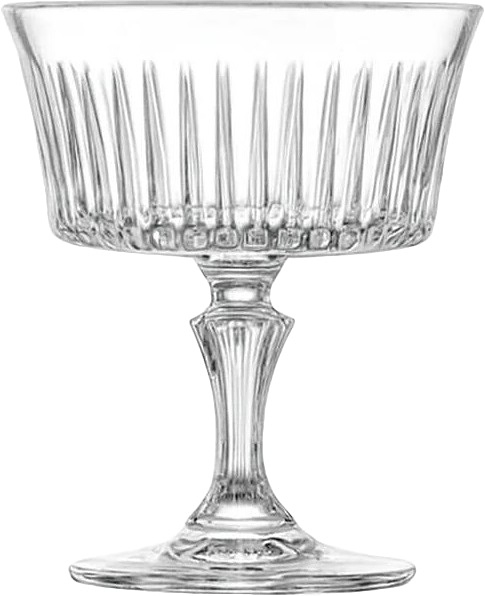 Бокал для коктейля RCR Cristalleria Italiana Timeless Dessert Glass 28410020006 260 мл d=10 см h=12,5 см (хрустальное стекло)