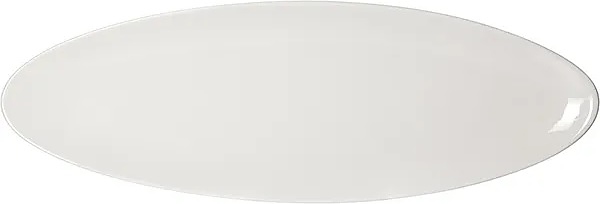 Блюдо для рыбы Kunstwerk A2987 55х17 см h=3,5 см (фарфор) белое