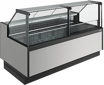 Витрина морозильная Carboma Bavaria 4 GC110 SL 2,0-1 версия 2.0 9006-9005 (без боковин)