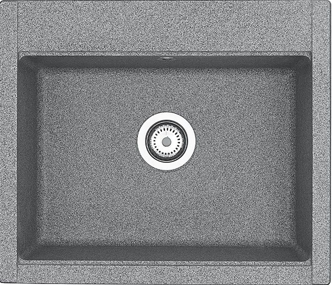 Кухонная мойка AQUATON Делия 1A715232LD230 60 серый