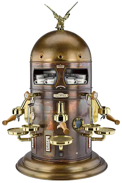 Кофемашина Elektra BELLE EPOQUE 3GR Riforma медь/окисленная латунь