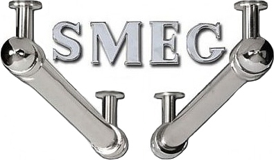 Набор аксессуаров (боковые релинги + логотип) SMEG KITKCX-2