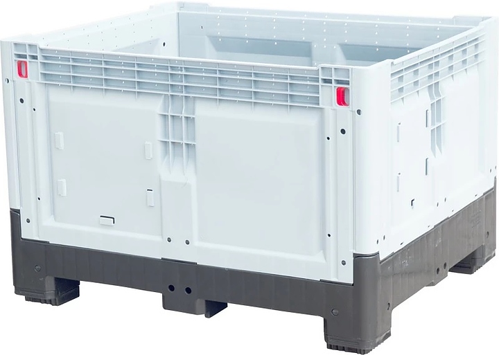 Контейнер ТАРА.РУ DPF-Box 1208S-F(4) 950 1200х800х950 мм (сплошной на ножках) разборный