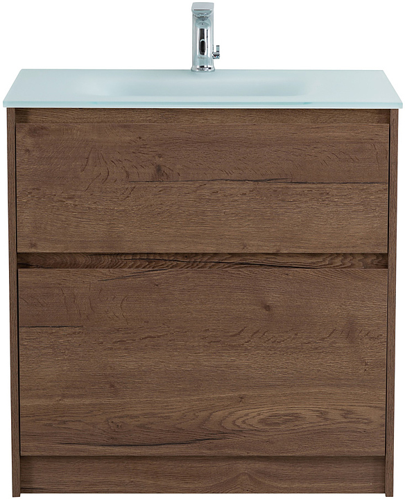 Тумба с раковиной BelBagno KRAFT-1000-2C-PIA-RT + BB1010/465-LV-VTR-BO 100 см, Rovere Tabacco