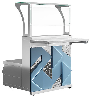 Мармит первых блюд под электрические супницы Luxstahl МПН (С) -900 Premium Iceberg (Айсберг)