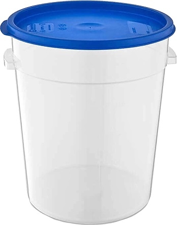 Контейнер для продуктов Gastroplast GRPP-22 20,82 л d=31 см h=37,5 см (полипропилен) прозрачный