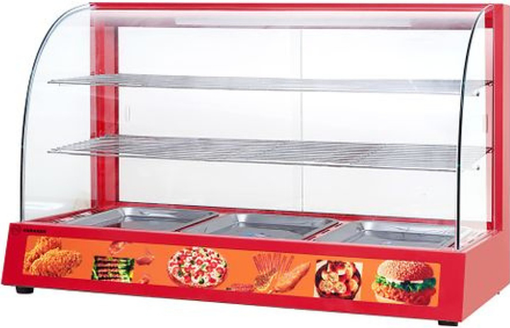 Витрина тепловая Hurakan HKN-WD3E