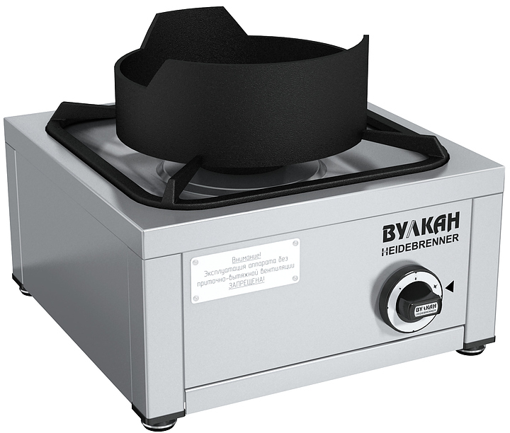 Плита газовая Вулкан KSB01 8065 WOK