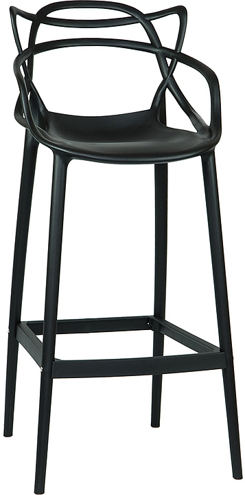 Стул барный DOBRIN 601CPP-LMZL MASTERS BAR (черный)