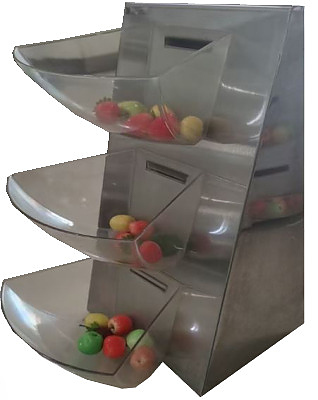 Этажерка Enigma Cookware Three-tier single column PC food rack