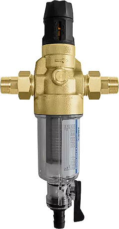 Фильтр механической очистки BWT Protector mini C/R 1/2" HWS (с редуктором давления)