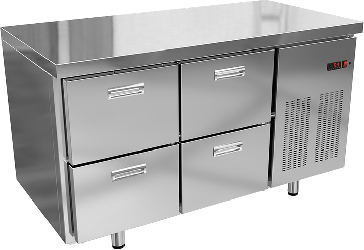 Стол холодильный KRONER СХ 4я-140-60