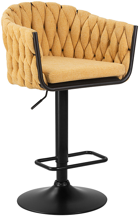 Стул барный DOBRIN 9690-LM-N LEON (желтый) 2 шт.