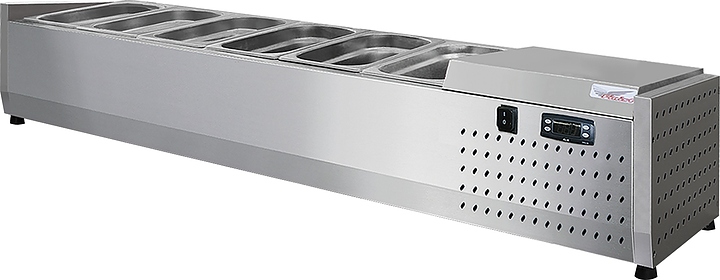 Витрина холодильная Finist ToppingBox НХВо-6 открытая