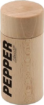 Мельница для перца Bisetti Cortina 4865N h=125 мм (бук) круглая
