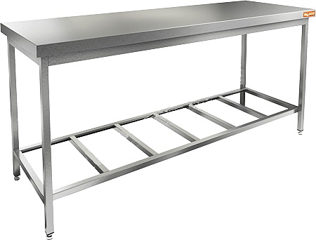 Стол центральный с полкой-решеткой HICOLD НСО-16/6Р